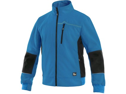 Mikina CXS TEXAS, pánská, středně modrá-černá, vel. S